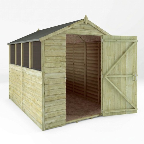 8x6 wooden garden shed - 8x6,