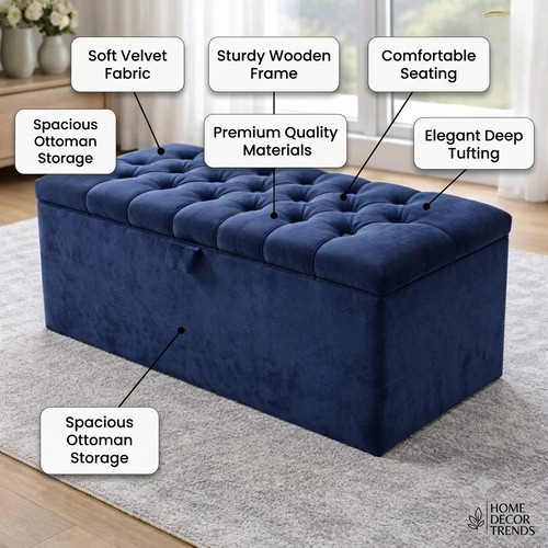 Chesterfield ottoman blanket - chesterfield,