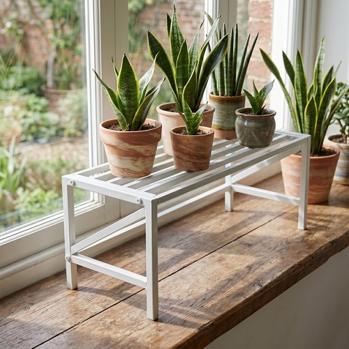 Tier metal balcony plant - 1,