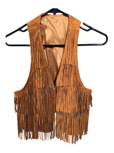 Vintage brown leather - brown, suede