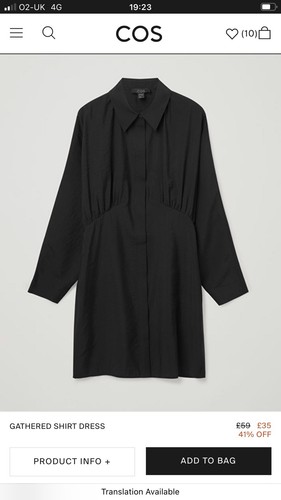Cos shirt dress - shirt,