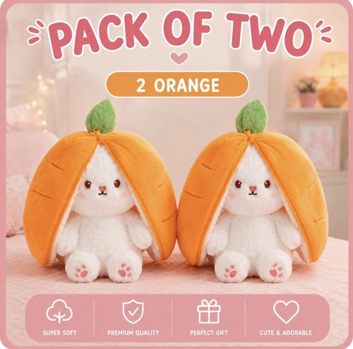 Pack unzip bunny plush - pack,