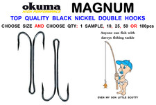 OKUMA DOUBLE HOOKS FLY TYING