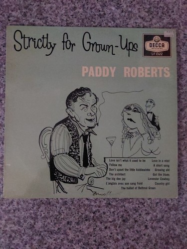 Paddy roberts strictly for - –,
