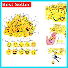 Colorful Emoji Keychains -