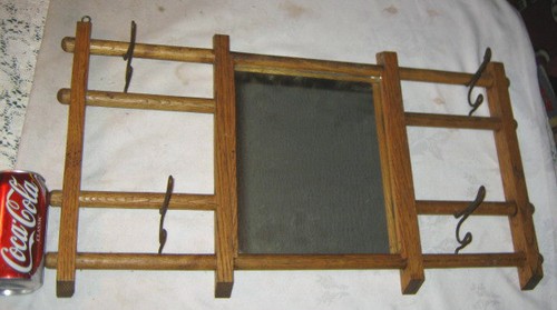 Antique mirror furniture wood - antique,