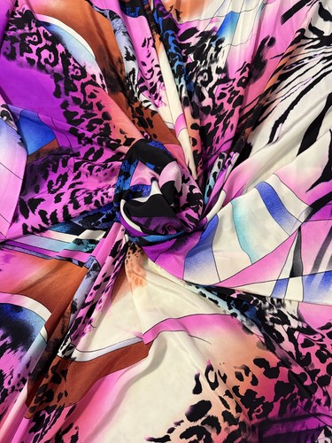 100 pure silk printed - 100%,