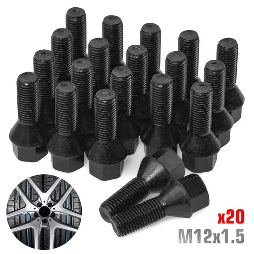 Black bmw wheel bolts for - bmw,