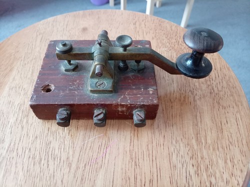 Vintage morse code telegraph - morse,