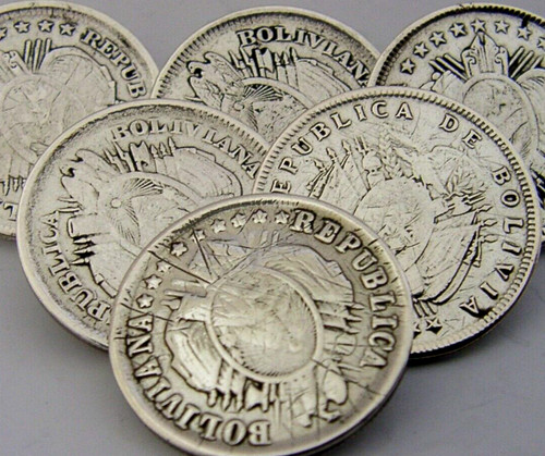 Solid silver bolivian - bolivian, bolivia