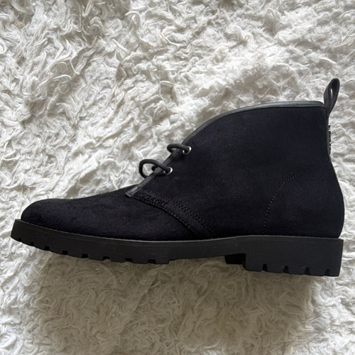 Coach men black - black, suede