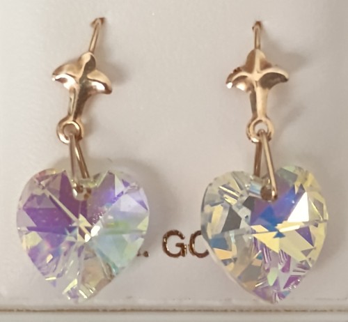 Vintage 9ct gold - dangle, drop
