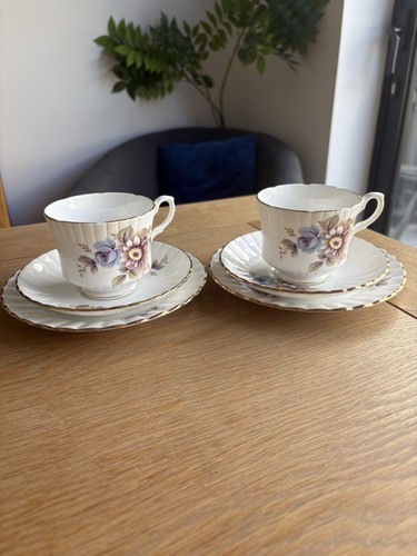 Salisbury bone china trio - bone,