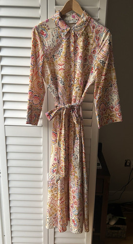Zara cotton midi shirt dress - zara,
