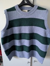 Joules Holly Knitted Vest Blue