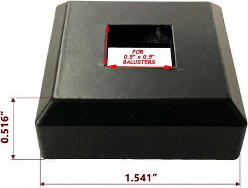 Aluminum flat base modern - aluminum,