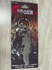 NEW Gears of War 3 Pendulum Era Lancer Metal Keychain