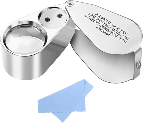 40x magnifying loupe jewelry - 40x,