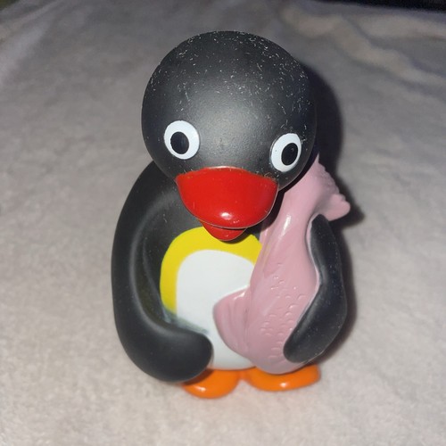 Bbc pingu holding fish - fish, editoy