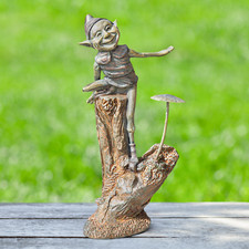 Garden elf ornament statue - elf,