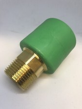 Aquatherm Green Pipe / Fusiotherm Trans Piece 40mm x 1" Male Hex QTY Pack Of 5