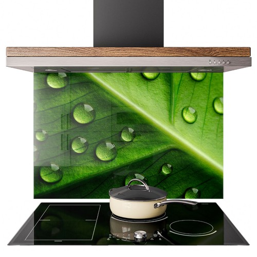 Glass splashback kitchen tile - kitchen,