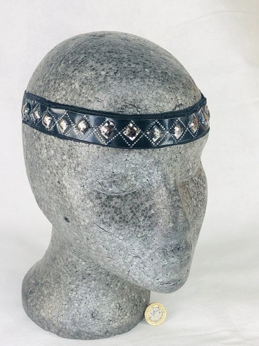 Headband black diagonal - headband,