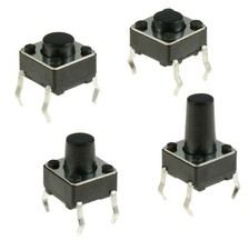 25x 6x6mm Tactile Momentary