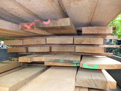 Solid oak planks various - oak,