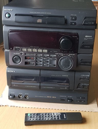 Sony mhc 801 vintage - mhc, retro