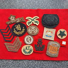 British & Commonwealth Army Cloth Trade Badge Service Stripe Joblot