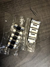 Oyster bracelet 20mm 4 links with curved end For Rolex GMT Watch / No Clasp