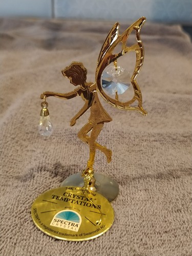 Swarvoski 24k gold - 24k, plated