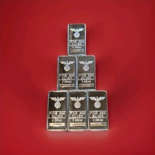 Six Collectable Silver Plated