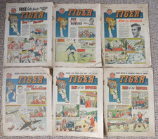 TIGER COMICS x6 1959- 1960