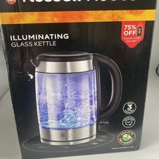 Russell Hobbs 2160010 Electric Kettle - Black, 1.7L, 3000W