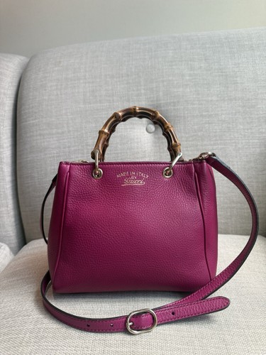 Gucci leather tote bag - leather,