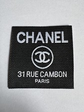Genuine Vintage Chanel Label