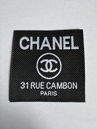 Genuine vintage chanel label - genuine,