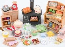 Sylvanian Kitchen Accessories. Kitchenware country dolls house Calico Critters