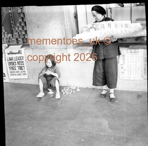 Old hong kong negative street - old,