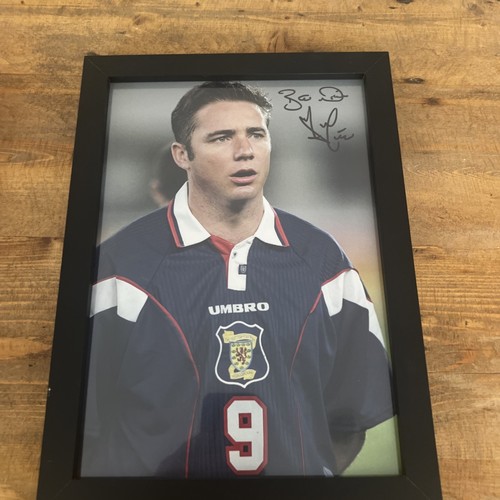Ally mccoist hand - ally, signed