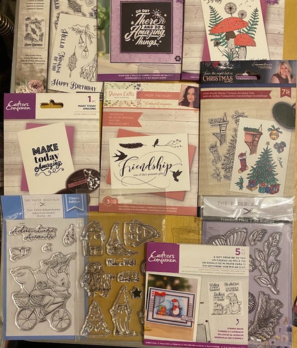 Job lot assorted stamp - job,