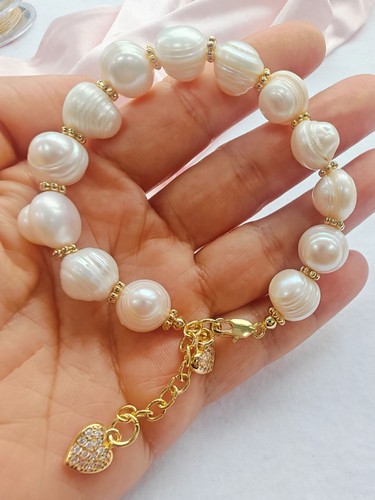 Real baroque pearl - real,