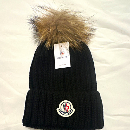 Moncler black rib knit - moncler,