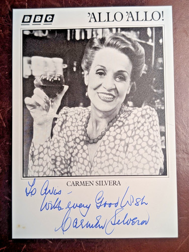 Carmen silvera hand signed - carmen, 6x4