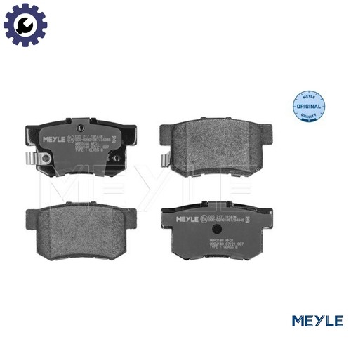 Brake pad set disc - disc, 025