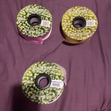 Floral Ribbon Bundle of 3 Various Colours 2 Inches Wide
