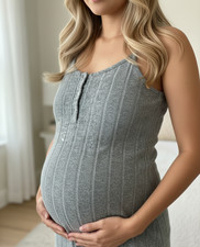 Women's Maternity top soft rib