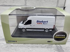 OXFORD EDDIE STOBART RAIL MERCEDES SPRINTER VAN MODEL 76MSV002 1:76
